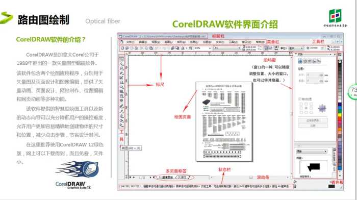 施工有图可依，售后有图可循：CorelDRAW光纤通信制图组件发放