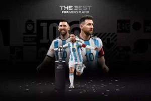 FIFA年度颁奖礼：梅西险胜哈兰德 蝉联世界足球先生 曼城成最大赢家